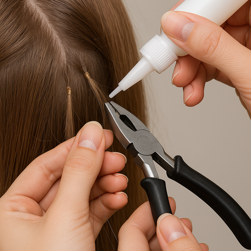 Entfernen Keratinbondings